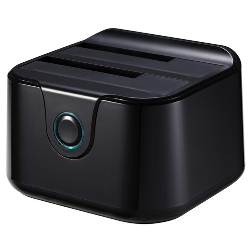 Tooq Tooq TQDS-802B Dock Station Doble Bahía HDD Negro