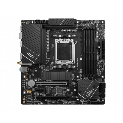 MSI MSI PRO B650M-A WIFI AMD B650 Zócalo AM5 micro ATX