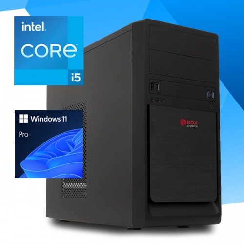 Box Systems BOX SYSTEMS OFFICE UK6023 i5-12400 16GB 500GB SSD DVD WIFI W11P