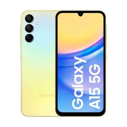 Samsung Smartphone Samsung Galaxy A15 4GB/ 128GB/ 6.5'/ 5G/ Amarillo