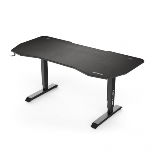 Sharkoon MESA GAMING SHARKOON SKILLER SGD20 + ALFOMBILLA INTEGRADA NEGRA